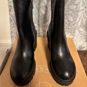 Urban Outfitters Black Combat Boots